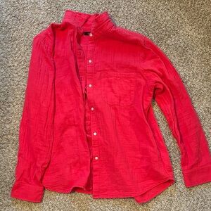 Organic cotton gauze shirt